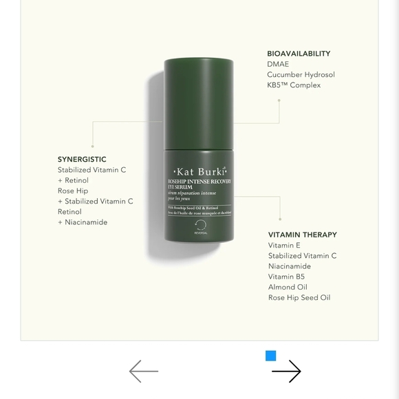 Kat Burki Reversal Rose Hip Intense Recovery Eye Serum - Silver/White - Picture 6 of 6